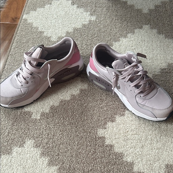 Nike Women's Pink Purple and Gray Sneakers - Picture 3 of 5